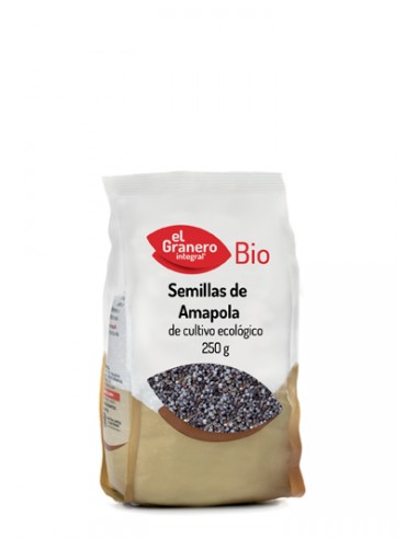 Semillas De Amapola Bio, 250 G de El Granero Integral