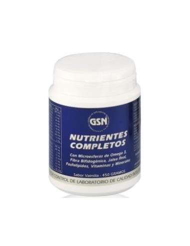 Nutrientes Completos Sabor Vainilla 450Gr** de G.S.N.