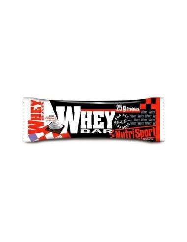 Whey Barritas Nata 12Unid. de Nutrisport