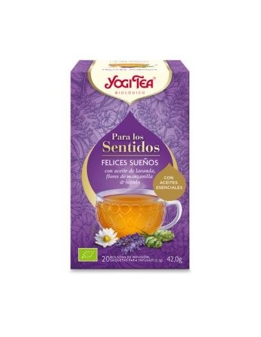 Yogi Tea Felices Sueños Para Los Sentidos 20Inf. de Yogi Tea