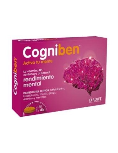 Cogniben 30 Comprimidos de Eladiet