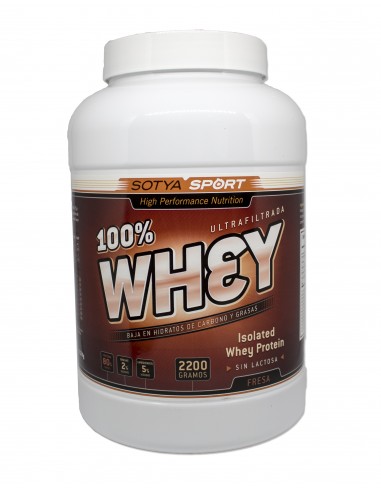 100% Whey Fresa Y Nata 2,2 Kgrs. de Sotya Beslan