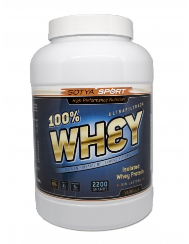 100% Whey Vainilla 2,2 Kgrs. de Sotya Beslan