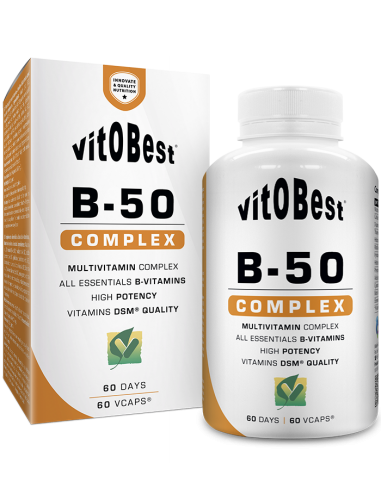 B-50 Complex 60 Caps Vegetales de Vit.O.Best