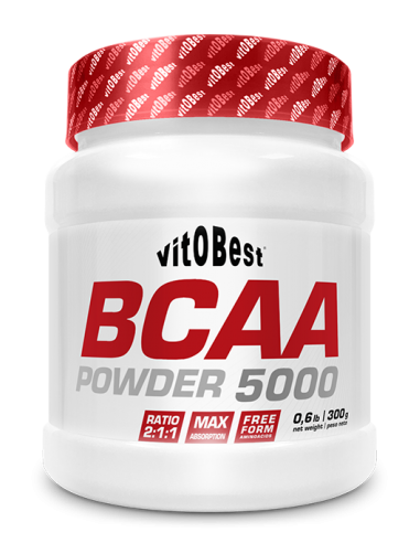 Bcaa 5000 Powder 300 Gr Sabor Neutro de Vit.O.Best