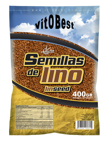 Semillas De Lino 400 Gr de Vit.O.Best