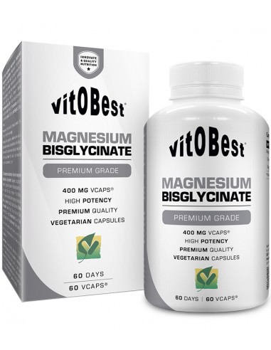 Magnesium Bisglycinate 60 Caps de Vit.O.Best