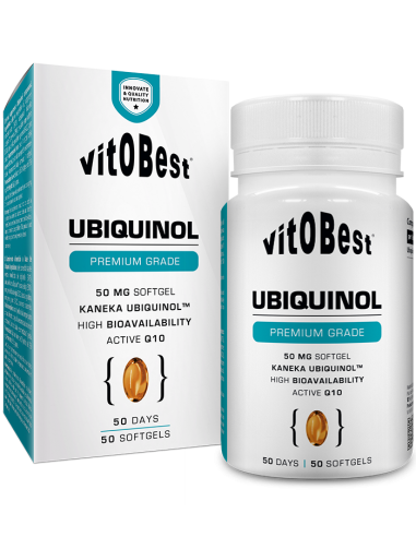 Ubiquinol 50  Perlas de Vit.O.Best