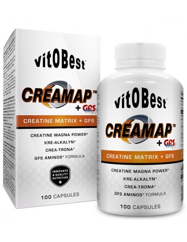 Creamap + Gfs Aminos 100 Cap de Vit.O.Best