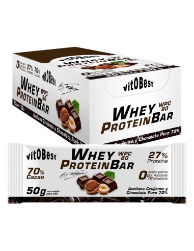 Barrwhey Bar Choco Puro 20 Ud Torreblanca de Vit.O.Best