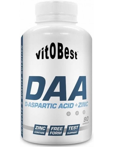 Daa (D-Aspartic Acid + Zinc) 90 Caps de Vit.O.Best