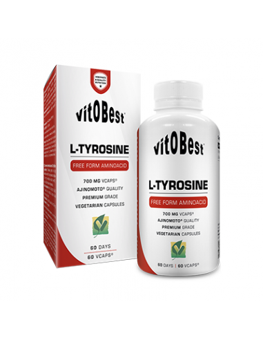 L-Tyrosine 60 Caps de Vit.O.Best