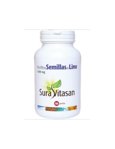 Aceite De Semillas De Lino 1000Mg. 90 Perlas de Sura Vitasan