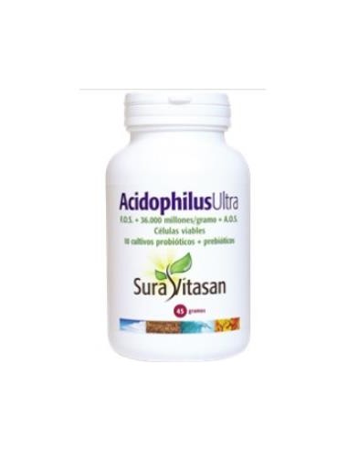 Acidophilus Ultra Polvo 45Gr. (Refrigeracion) de Sura Vitasan