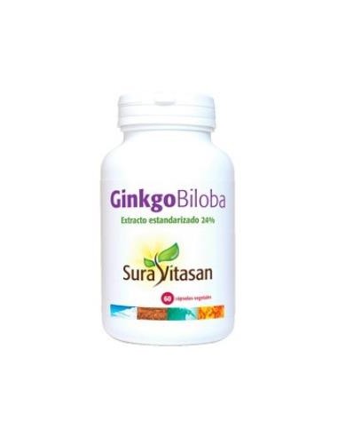 Ginkgo Biloba Estandarizado Al 24% 60Cap. de Sura Vitasan