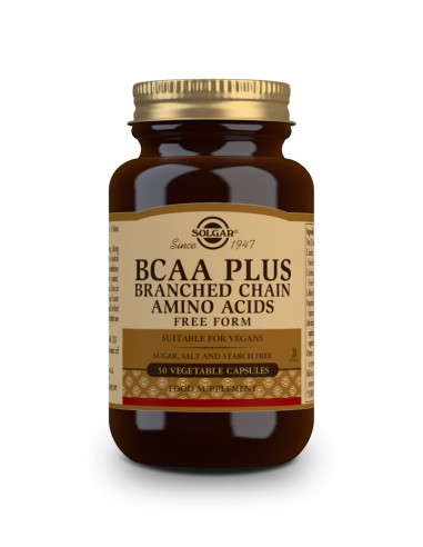 Bcaa Plus 50 Vcaps de Solgar