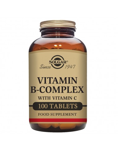 B-Complex Con Vit C 100 Comp de Solgar