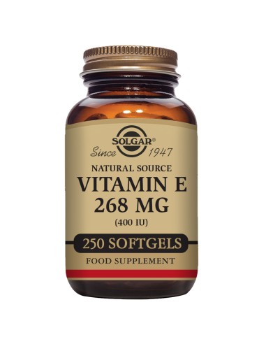 Vit E 400Ui (268Mg) Aceite 250 Caps de Solgar