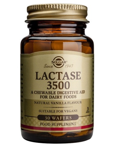 Lactasa 3500 30 Comp Masticables de Solgar