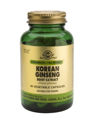 Spf Ginseng Coreano 60 Caps de Solgar