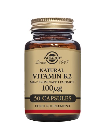 Vit K2 (100Mcg) 50 Caps de Solgar