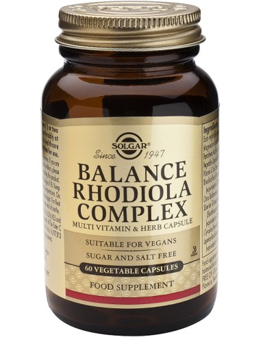 Balance Rhodiola Complex 60 Caps de Solgar