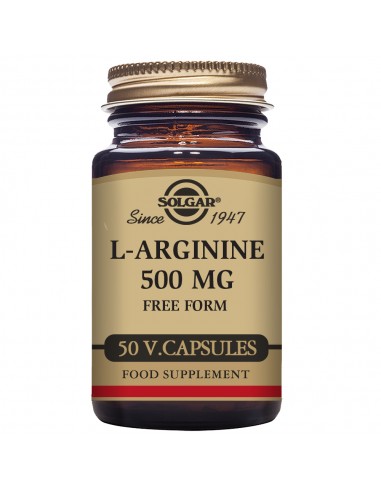 L-Arginina 500Mg 50 Caps de Solgar