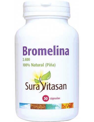 Bromelina 2.400 500Mg. de Sura Vitasan