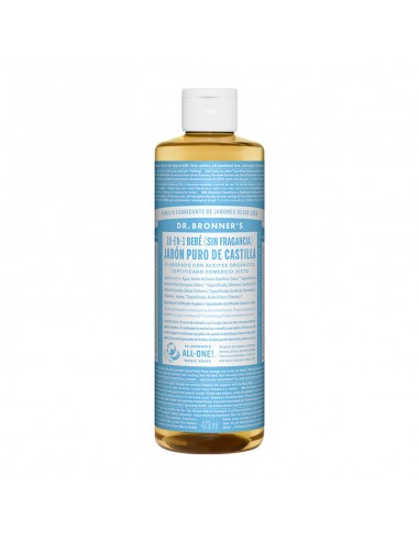 Jabon Liquido Bebes - Neutral 475 Ml de Dr Bronners