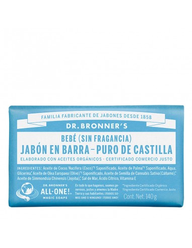 Jabon En Barra Bebes - Neutral 140 Gr de Dr Bronners