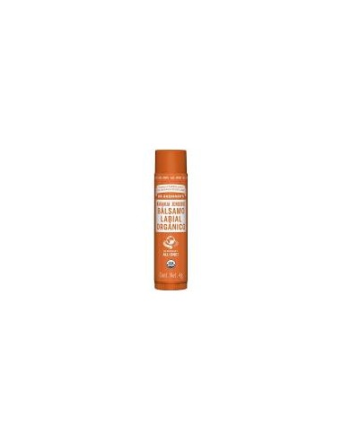 Balsamo Labial Naranja-Jengibre 4 Gr de Dr Bronners