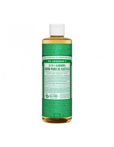 Jabon De Castilla Almendras 475 Ml de Dr Bronners