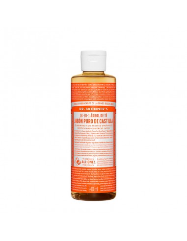 Jabon Liquido Arbol Del Te 240 Ml de Dr Bronners