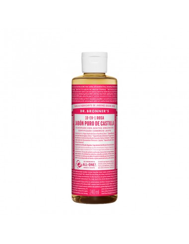 Jabon Liquido Rosas 240 Ml de Dr Bronners