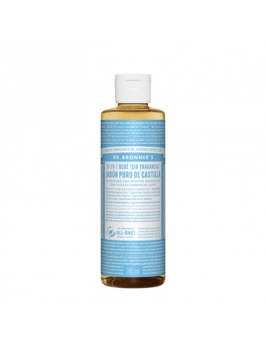 Jabon Liquido Bebes - Neutral 240 Ml de Dr Bronners