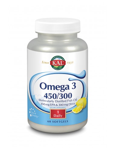 Omega 3 450/300 60  Perlas de Kal