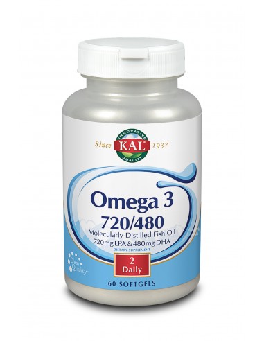 Omega 3 720/480 60  Perlas de Kal