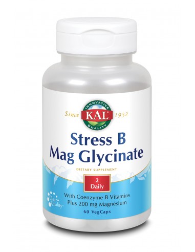 Stress B Mag Glycinate 60 Vcaps de Kal