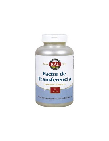 Factores Transferencias 60 Cap de Kal