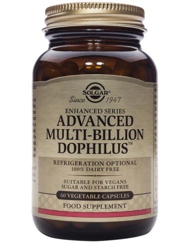 Avanced Multi-Billion Dophilus 60 Caps Veg de Solgar