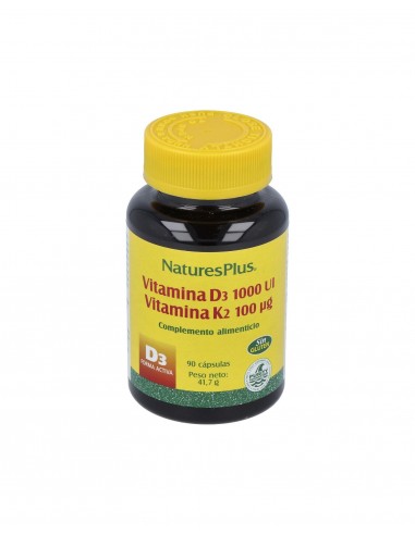 Vitamina D3 Vitamina K2 90Cap.