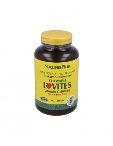 Lovites 500Mg. (Sabor Cereza) 90 Comp. Masticables