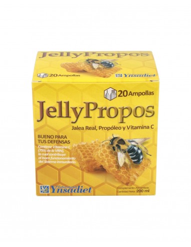 Jelly Propos 1,5Gr. Jalea Real + Propoleo 20Viales