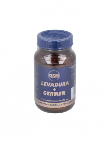 Levadura+Germen 150Comp. 500 Mg.