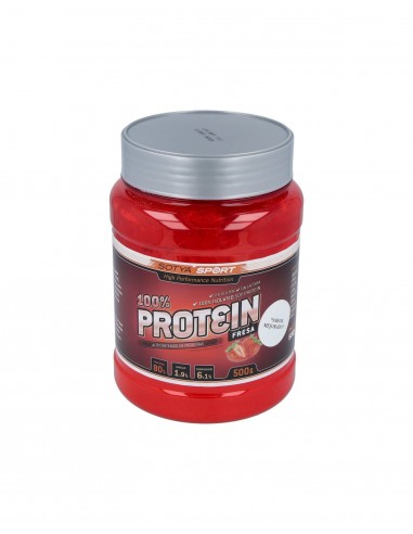 Proteinas Soja 100% Fresa 500Gr.