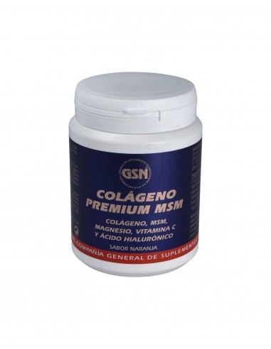 Colageno Premium Msm Sabor Naranja 354Gr.