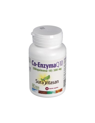 Co-Enzyma Q10 300Mg. Ubiquinona 30Cap.