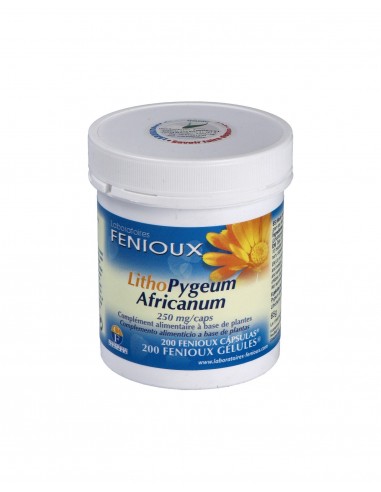 Litho Pygeum Africanum 250Mg. 200Cap.