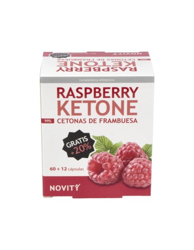 Raspberry Ketone Frambuesa 60+12Cap.