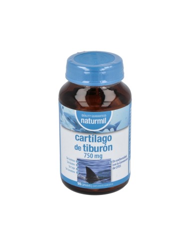 Cartilago De Tiburon 750Mg. 90Cap.